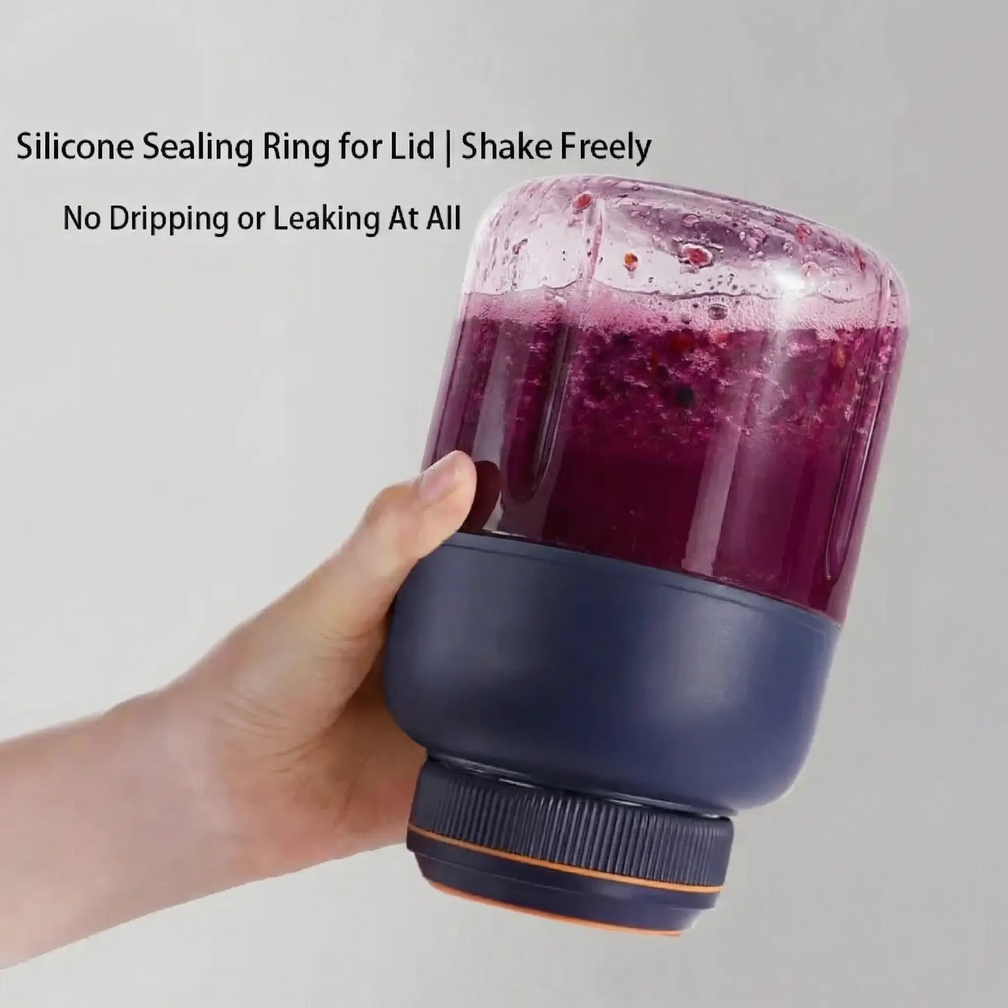 Vaso Batidora Portátil de Metal — Smoothies al Instante, Vayas Donde Vayas