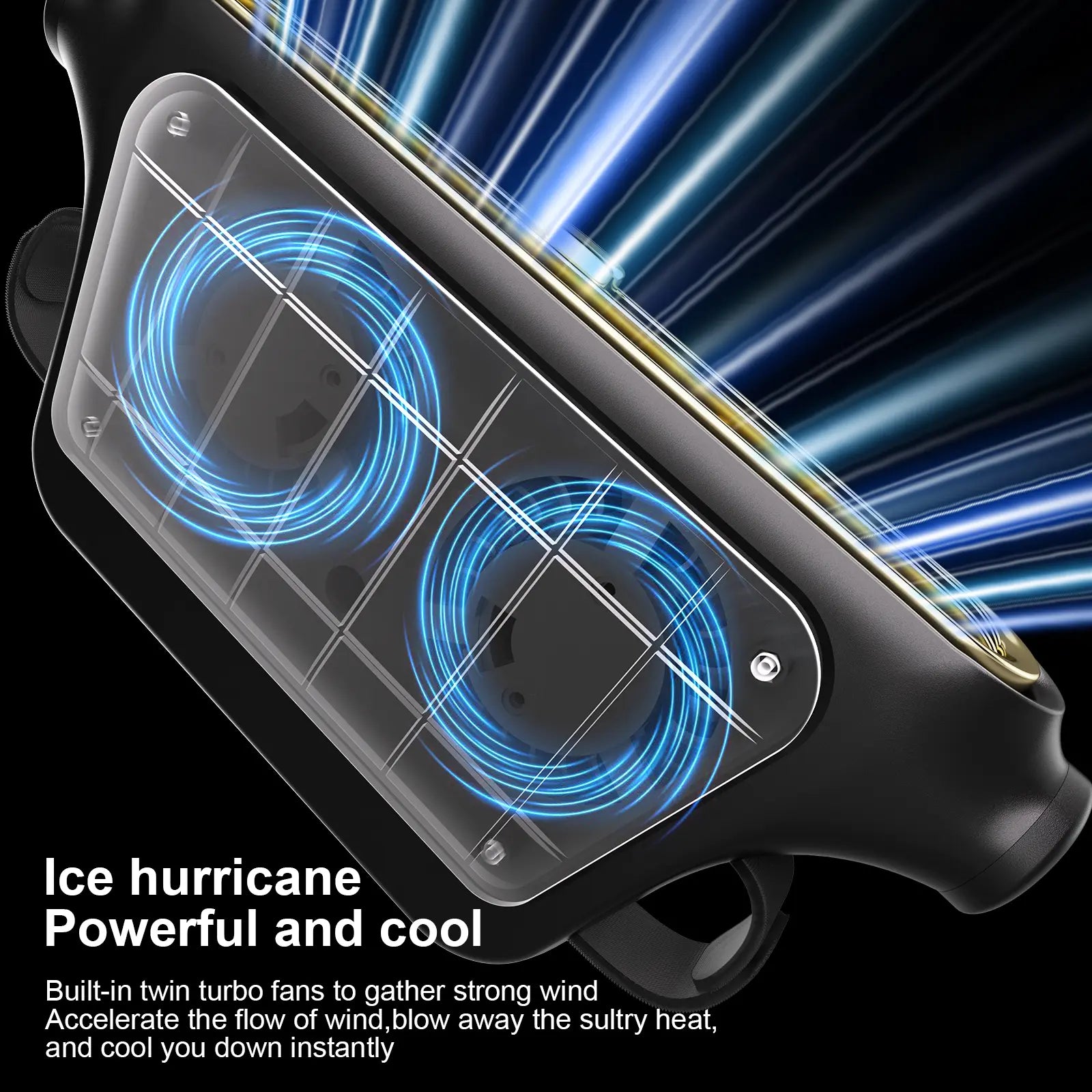 Mini Ventilador para Coche 360° — Recargable, Ideal para el Verano
