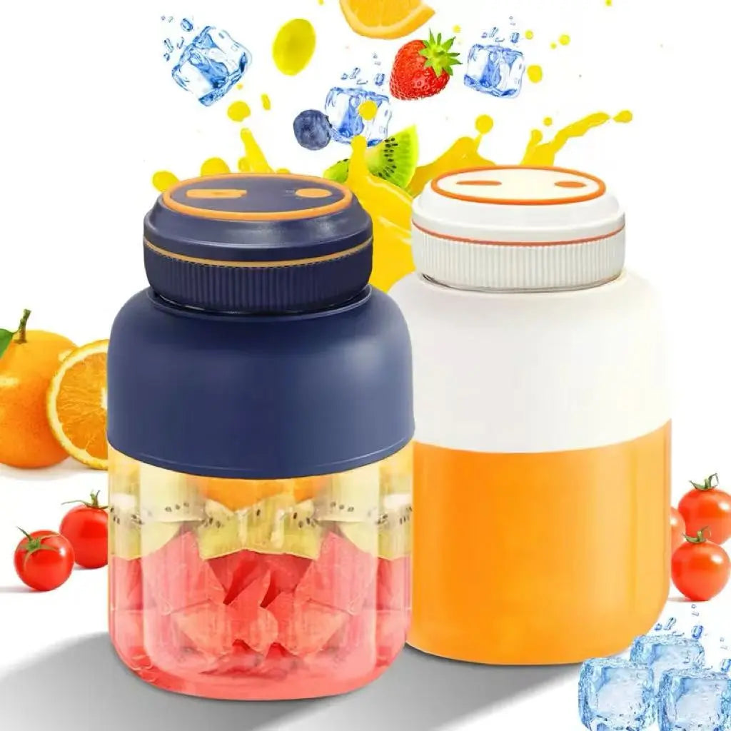 Vaso Batidora Portátil de Metal — Smoothies al Instante, Vayas Donde Vayas
